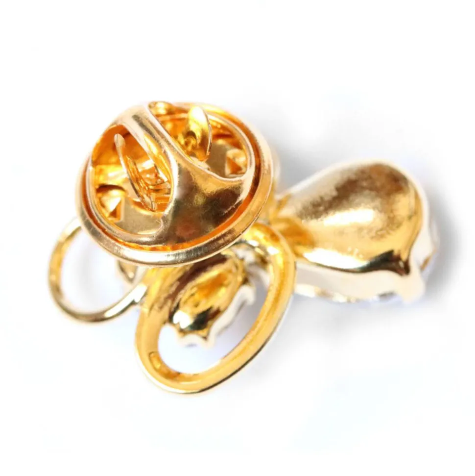 Ange en cristal, pin's