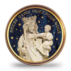 Boîte à chapelet Vierge du Pilier