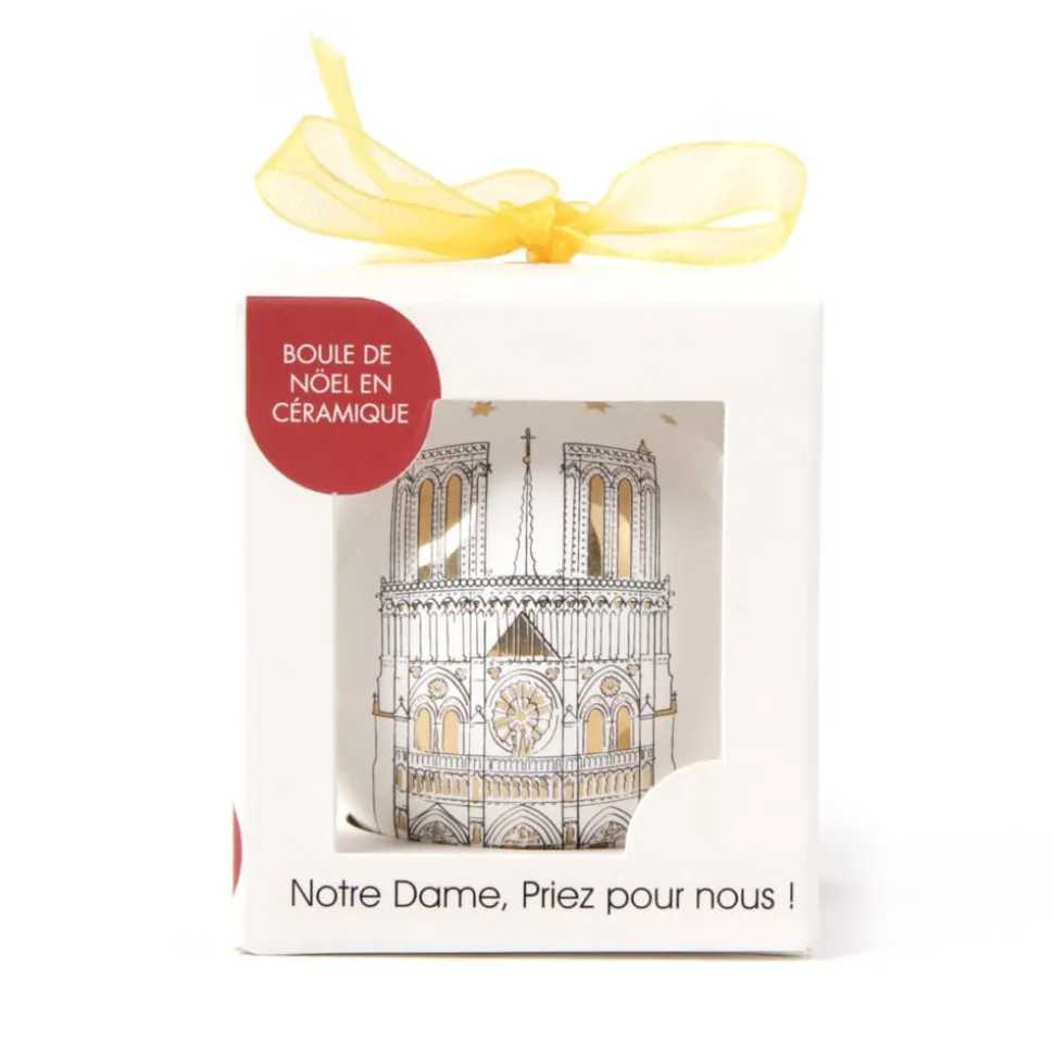 Boule de Noël Notre-Dame réouverture