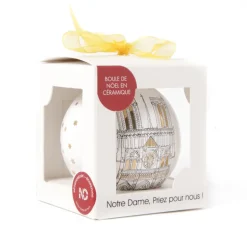 Boule de Noël Notre-Dame réouverture