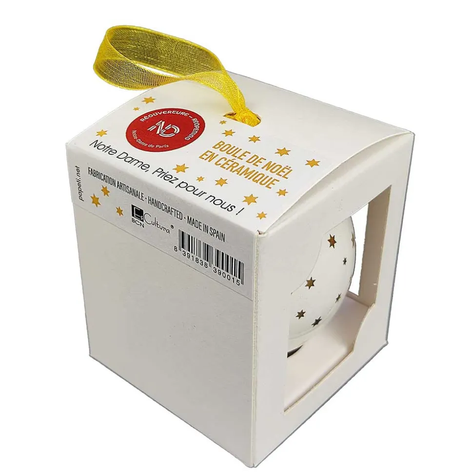 Boule de Noël Notre-Dame réouverture