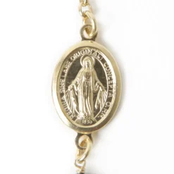 Bracelet miraculeuse doré noire