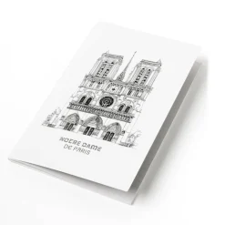 Cahier exercice cathédrale A5 Noir