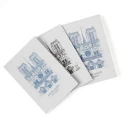 Cahier exercice cathédrale A5 Noir