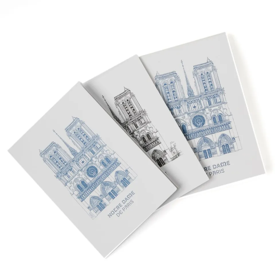 Cahier exercice cathédrale A5 Noir