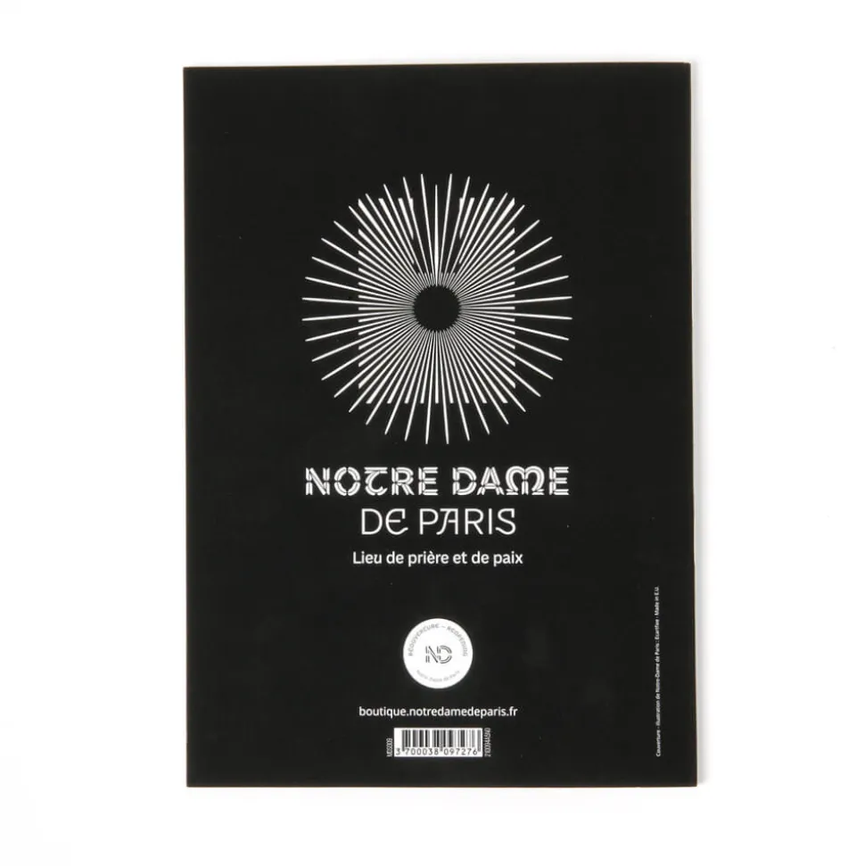 Cahier exercice cathédrale A5 Noir
