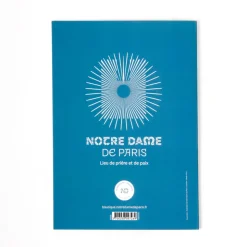 Cahier exercice cathédrale A5 Bleu