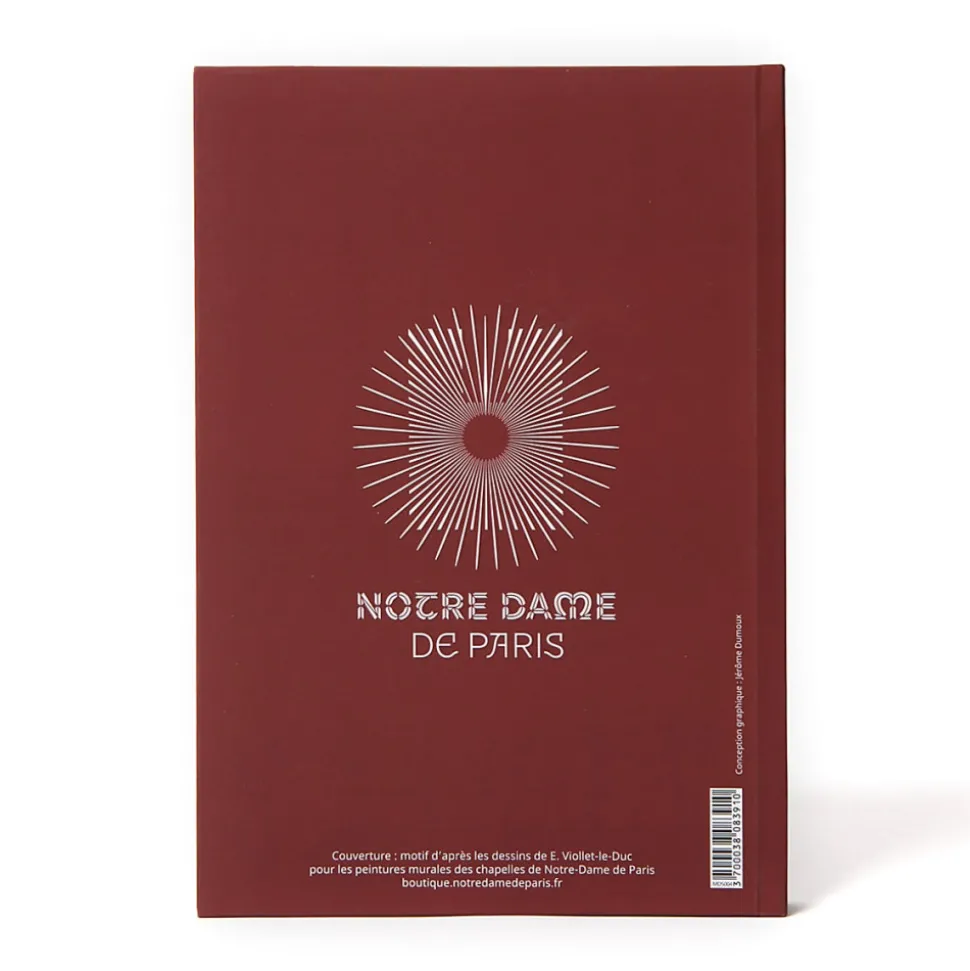 Cahier relié Notre-Dame Chapelles Façade