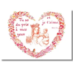 Carte Notre Dame je t'aime