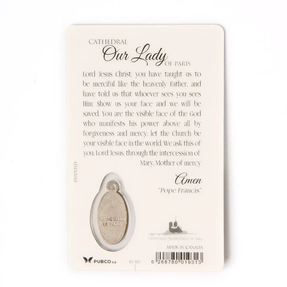 Carte Prière Notre-Dame Anglais