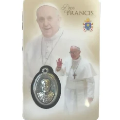 Carte Prière Pape François GB