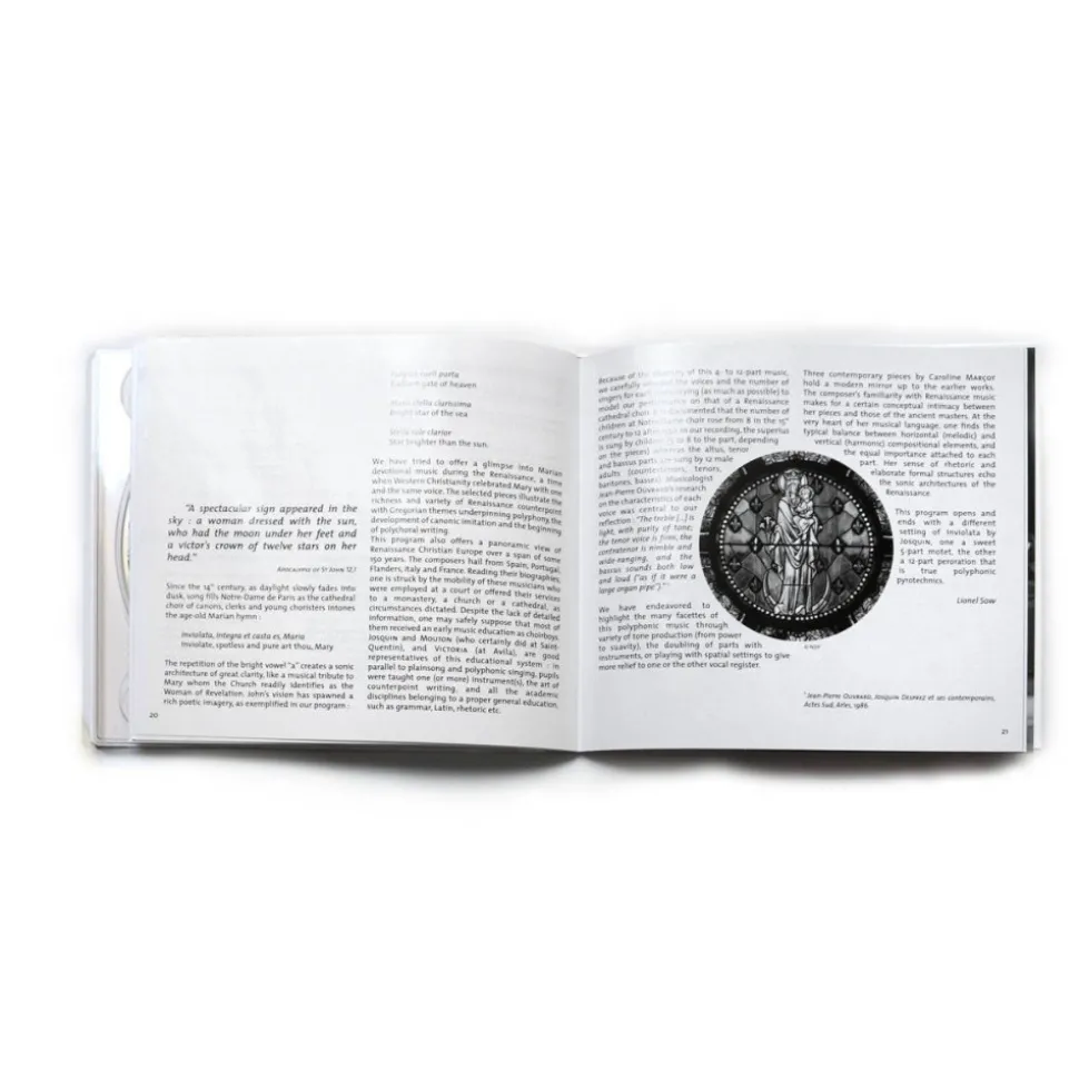 CD Inviolata - Musique de la Renaissance