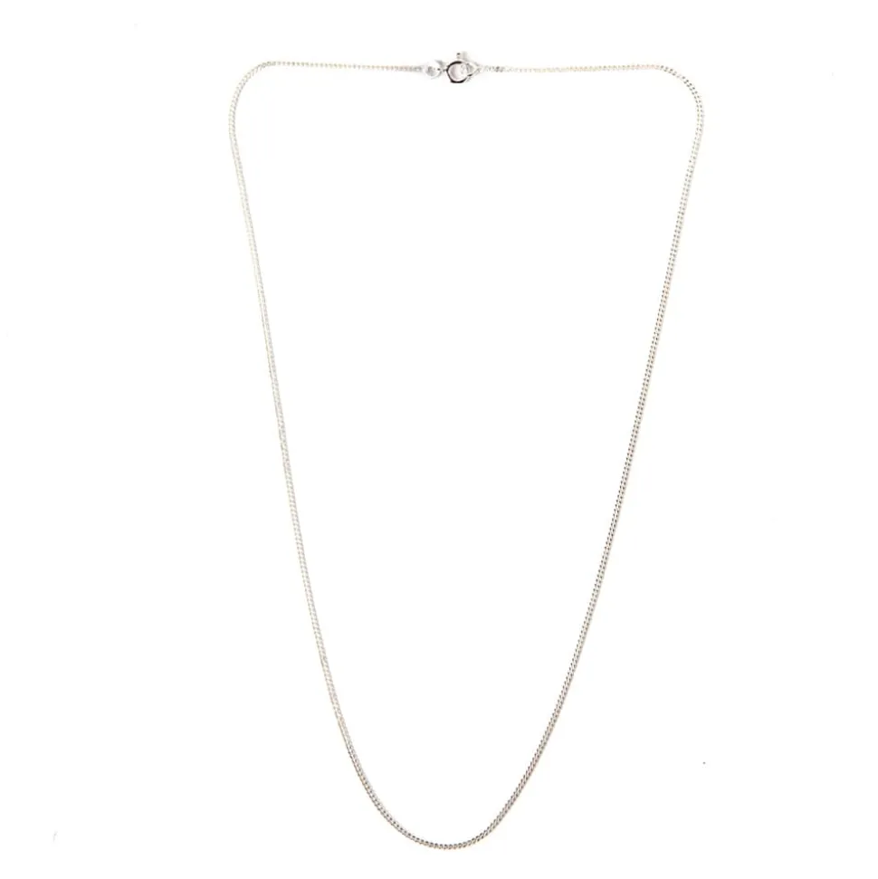 Chaine gourmette argent