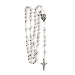 Chapelet acier inoxydable Christ