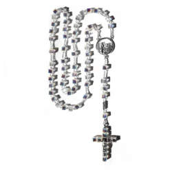 Chapelet création spéciale Swarovski, argent 925