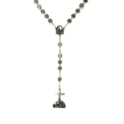 Chapelet de la Pieta de Notre-Dame, argenté