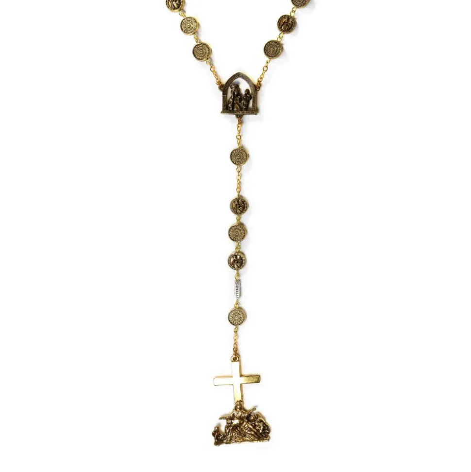 Chapelet de la Pieta de Notre-Dame, doré