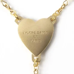 Chapelet nacre Notre-Dame turquoise