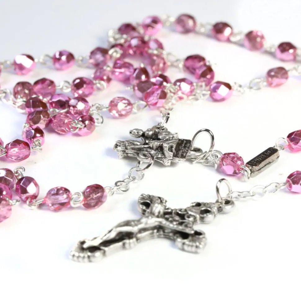 Chapelet Notre-Dame Fuchsia