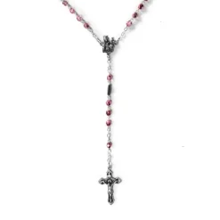 Chapelet Notre-Dame Fuchsia