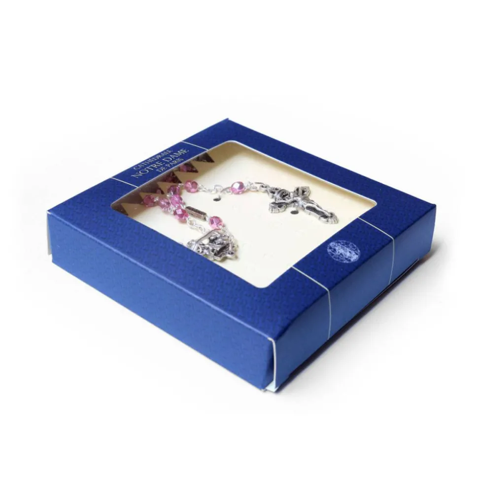 Chapelet Notre-Dame Fuchsia