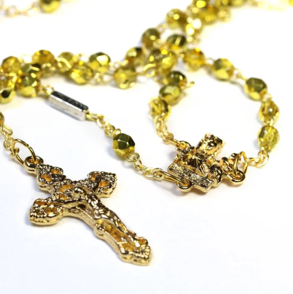 Chapelet Notre-Dame Jaune or