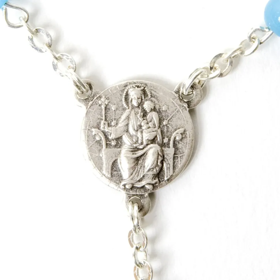 Chapelet Oeil de Chat Agt bleu