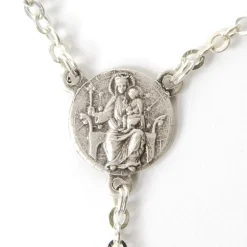 Chapelet Oeil de Chat Agt blanc