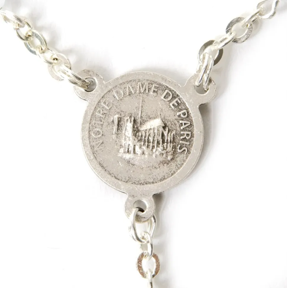 Chapelet Oeil de Chat Agt blanc