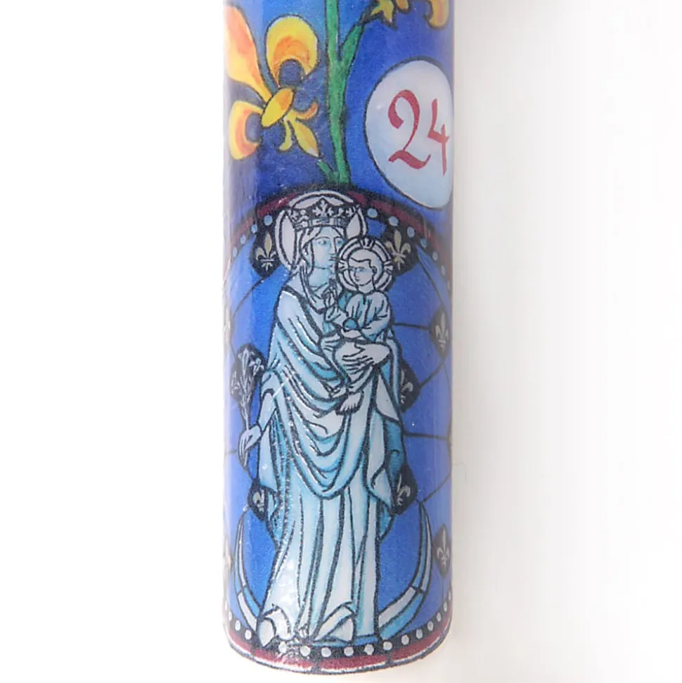 Cierge de l'Avent Notre Dame