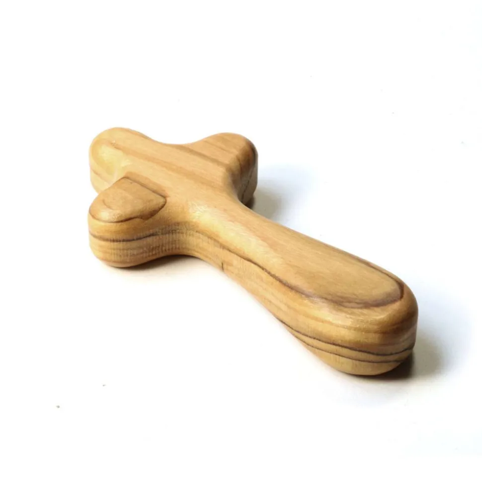 Croix du Réconfort en bois d'olivier