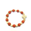 Dizainier-bracelet enfant bois orange