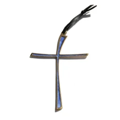 Fine Croix - Crucifix bronze