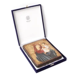 Icone Notre Dame peinte main