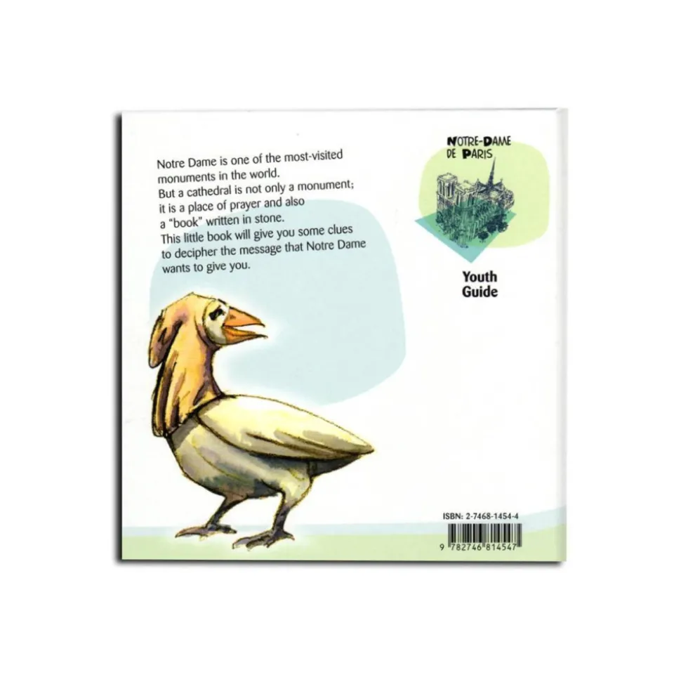 Livre Notre-Dame pour les jeunes, version anglaise