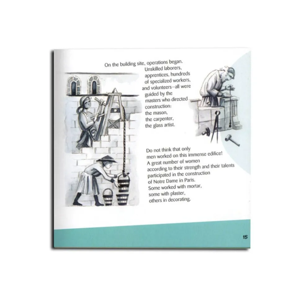 Livre Notre-Dame pour les jeunes, version anglaise