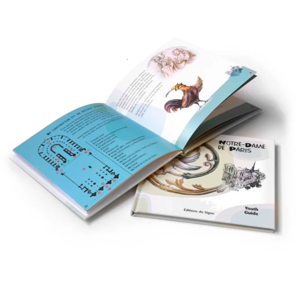 Livre Notre-Dame pour les jeunes, version anglaise