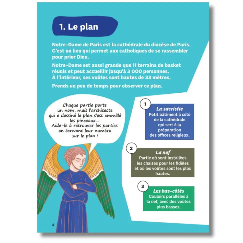 Livret jeux Notre-Dame et Crayon