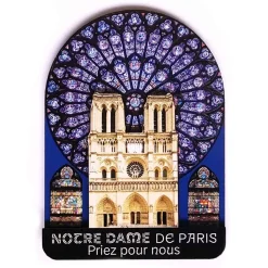 Magnet cathedrale rosace nord