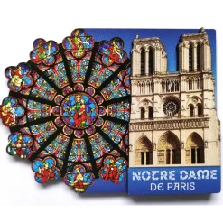 Magnet cathedrale rosace ouest