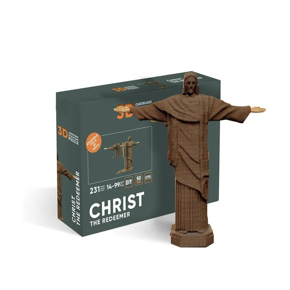 Maquette Christ carton 3D