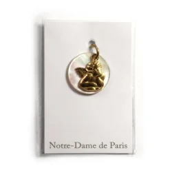 Médaille Ange sur Nacre