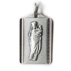 Médaille Notre-Dame du Pilier, rectangle