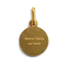 Médaille plaqué or, petit modèle