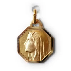 Médaille Vierge, modèle octogonal