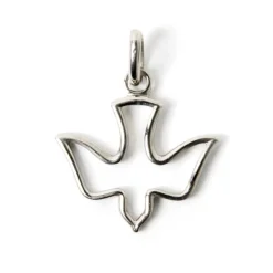 MED colombe argent 925 14mm