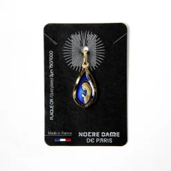 MED ND goutte plaqué or