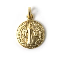 MED ND st Benoit plaqué or