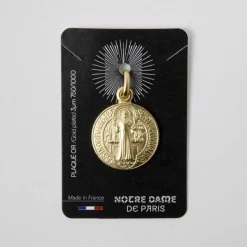 MED ND st Benoit plaqué or