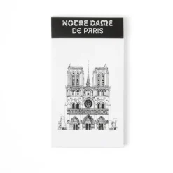 Mini bloc-notes cathédrale noir